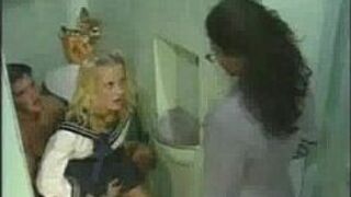 Erika Bella - Sex in the School Bathroom porn video