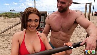 YNGR - Gracie Gates Works Out Her Sexy Body And Tight Pussy porn video