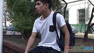 Boy hottie picked off the street for sex porn video