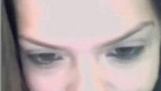 Sexy girl showing hot body on webcam porn video