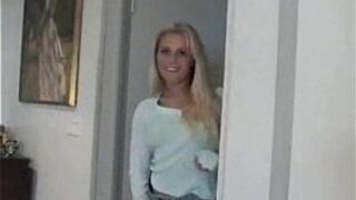 Sexy young blond fucked porn video